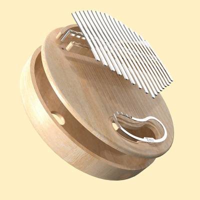 Калимба TOM TK-C1-BE Funny Bear 17